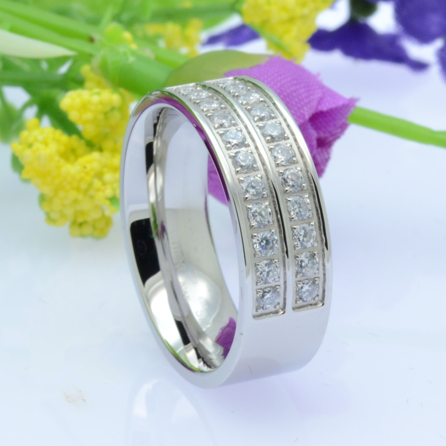 Stainless Steel Titanium Wedding Rings