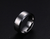 Mens Tungsten Carbide Wedding Engagement Scratch Resistant 8mm Band Ring