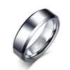 Wholesale Jewelry Gift Custom Tungsten Carbide Ring 6mm Engagement Rings for Women Men