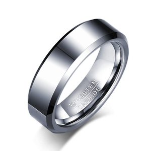 Wholesale Jewelry Gift Custom Tungsten Carbide Ring 6mm Engagement Rings for Women Men